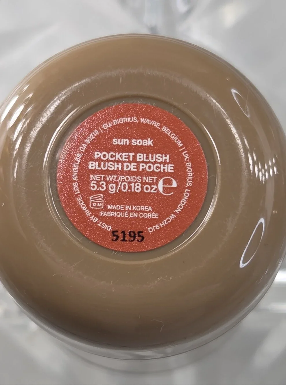 RHODE POCKET BLUSH SUN SOAK SPICED ORANGE 5.3G